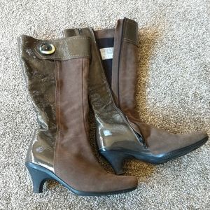 Olive Mid-calf LaCanadienne Boots